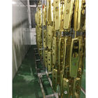 Ανθεκτική μηχανή επιστρώματος νιτριδίων τιτανίου λαβών PVD κλειδαριών εξογκωμάτων πορτών υψηλής αποδοτικότητας για το χρυσό ροδαλό χρυσό μαύρο χρώμα