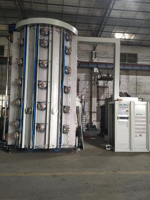 Μηχανή επίστρωσης κενού PVD λεκάνης νερού από ανοξείδωτο χάλυβα Κάθετη μονή μπροστινή πόρτα