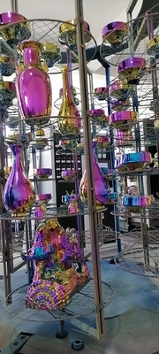 Μηχανή επίστρωσης κενού PVD υψηλής απόδοσης για ανοξείδωτα φύλλα και εξαρτήματα επίπλων από ανοξείδωτο χάλυβα για μαγειρικά σκεύη