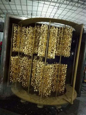 Μεγάλη παραγωγική ικανότητα Μηχανή διάλυσης κενού από κεραμικό χρυσό και ασήμι