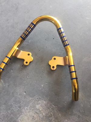 Μεγάλη παραγωγική ικανότητα κεραμικά πλακάκια Χρυσό Ασημένιο Μηχανή επικαλύψεως κενού