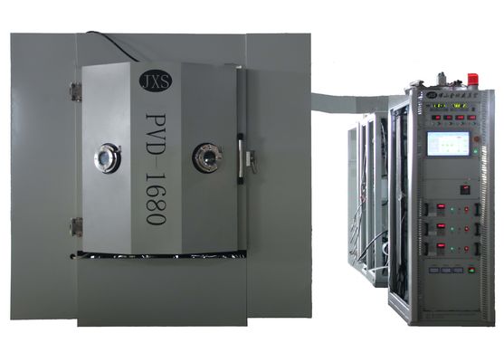 Περιβαλλοντικά φιλικό Pvd Μηχανή Επιχρισμού Μεταλλικών Εξαιρετική προσκόλληση επιχρισμού Μικρό Pvd Vakuum Διακοσμητική Μηχανή Επιχρισμού