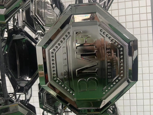 Εύκολη λειτουργία Ατσάλι SS Τμήματα Rainbow Color PVD Vacuum Coating Machine