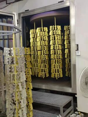 Μηχανή επικαλύψεως κενού PVD με επικάλυψη κατά της διάβρωσης υψηλή αντοχή στη φθορά και πλήρες σύστημα αυτοματοποίησης για τα μέρη κλειδαριού