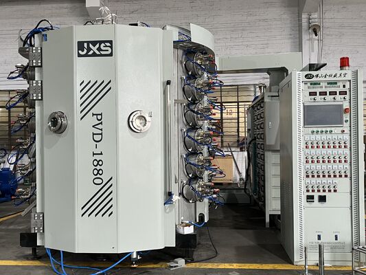 Καλή τιμή. Μηχανή κάλυψης με κενό PVD Ultra Low Temp για πλαστικά μέρη ABS PC χωρίς εξοπλισμό κάλυψης παραμόρφωσης σε απευθείας σύνδεση