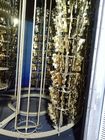 Εξοπλισμός κενού επιστρώματος αρθρώσεων PVD πορτών λαβών πορτών ανοξείδωτου μεγάλης περιεκτικότητας για το χρυσό ροδαλό χρυσό χρώμα