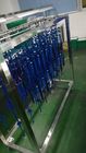 Κενή PVD ζωνών περίπτωσης ρολογιών ανοξείδωτου υψηλής αποδοτικότητας μηχανή επιστρώματος λουριών για το μπλε χρώμα