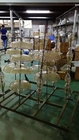 Υψηλής αποδοτικότητας γυαλιού κενή PVD φλυτζανιών ασημένια χρυσή μηχανή επιστρώματος κόκκινου χρώματος σε Foshan