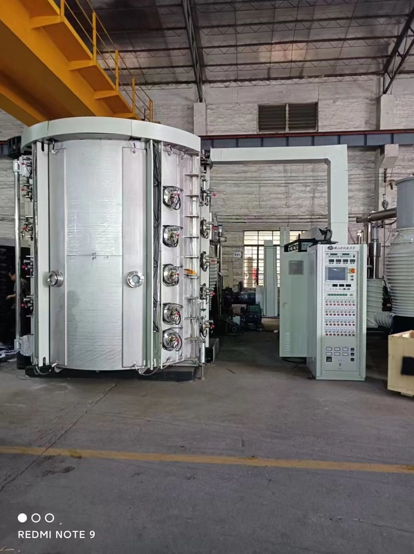 Πολλαπλό τόξο κενού Pvd Chrome Spray Machine για χρυσό μαύρο μπλε Ασημένιο χρώμα