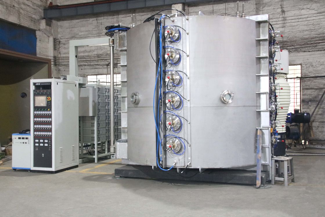 1 έτος εγγύηση πλήρης αυτόματη πολυ-πυρηνική συσκευή επικαλύψεως PVD με αποσύνθεση κενού