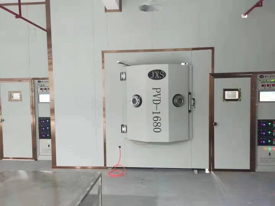 Μηχανή επίστρωσης PVD Mini/Μικρή μηχανή κενού επίστρωσης/Μεταχειρισμένη μηχανή επίστρωσης μετάλλων PVD για ασημί, χρυσό χρώμα