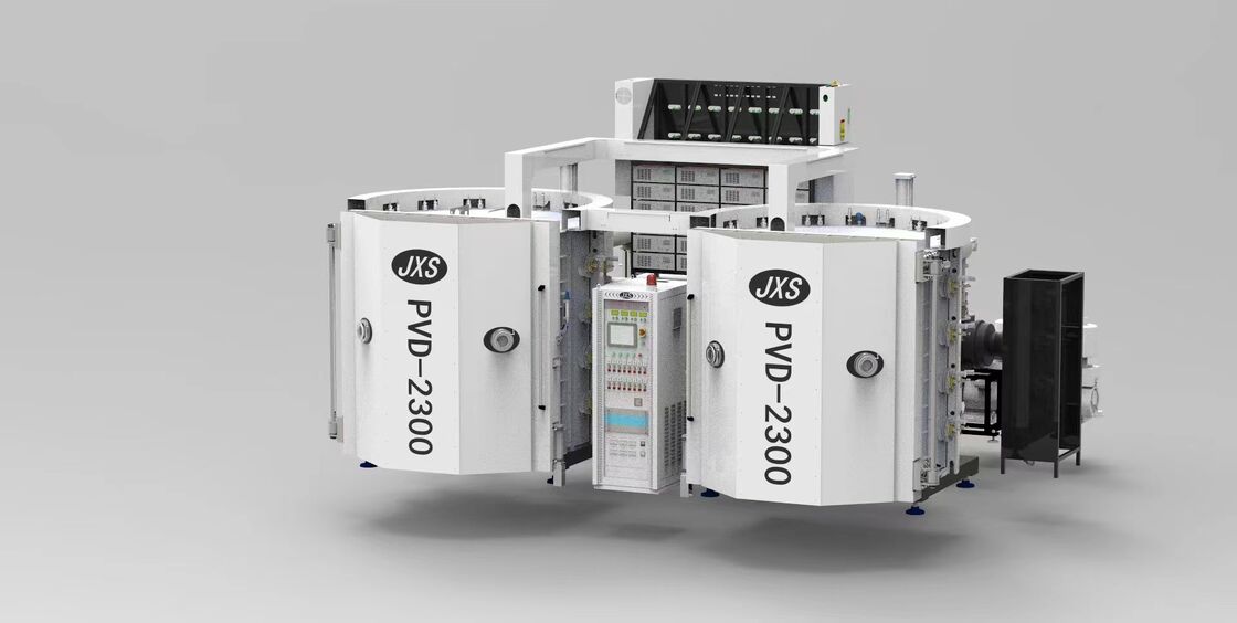 Πλήρως Αυτόματη Μηχανή Επίστρωσης PVD Vacuum για Κεραμικά Χειροτεχνήματα με Ζωντανά Χρώματα και Υψηλή Γυαλάδα και 1 Έτος Εγγύηση