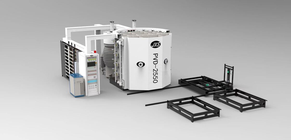 Μηχανή επίστρωσης κενού PVD για βαριά υγειονομικά εξαρτήματα με αντοχή σε δακτυλικά αποτυπώματα, εύκολο καθάρισμα και πλήρη αυτόματο έλεγχο