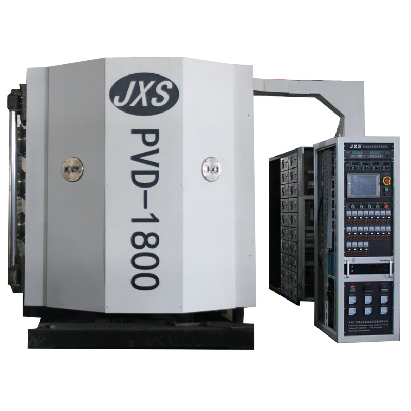 Υψηλός - ποιοτικών ισχυρή ταινιών προσκόλλησης κρουνών μηχανή κενού επιστρώματος χρώματος PVD στροφίγγων μαύρη