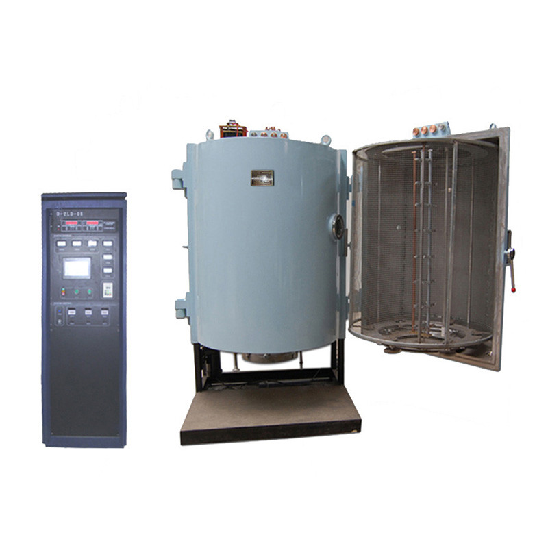 Η εύκολη λειτουργία 2 πορτών πλαστική μηχανή Metalizing εξάτμισης κενή για χρυσό ασημένιο μεταλλικό σχολιάζει