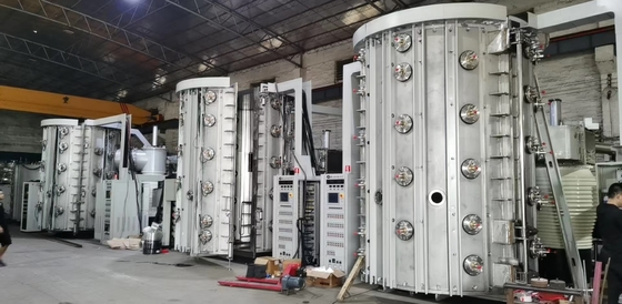 Ανθεκτικό χρυσό ροζ χρυσό μπλε γκρίζο μαύρο ουράνιο τόξο χρώμα πολλαπλό τόξο ιόντων ηλεκτρική μηχανή επίχρισμα για ανοξείδωτο χάλυβα