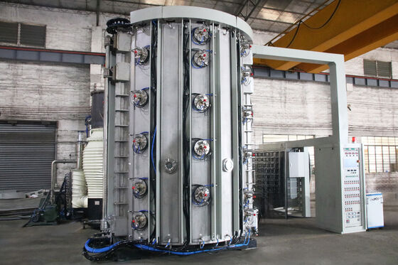 Μηχανή επικάλυψης PVD με πολυτελές μεταλλικό φινίρισμα και πλήρη αυτόματο έλεγχο