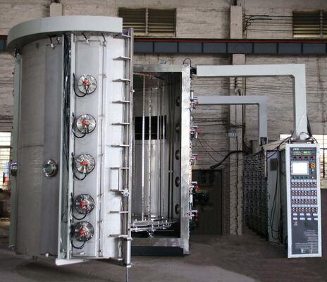 Ποιότητα Μηχανή κάλυψης με κενό με πλήρως αυτόματη ψεκασμό με μαγνητόστρωμα για κεραμικά τετράγωνα με πολλαπλά μεταλλικά χρώματα Εργοστάσιο