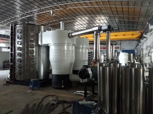 Καλή τιμή. Ασφαλής μηχανή επιστρώματος κεραμικών κεραμιδιών PVD με την κάθετη ενιαία δομή πορτών σε απευθείας σύνδεση